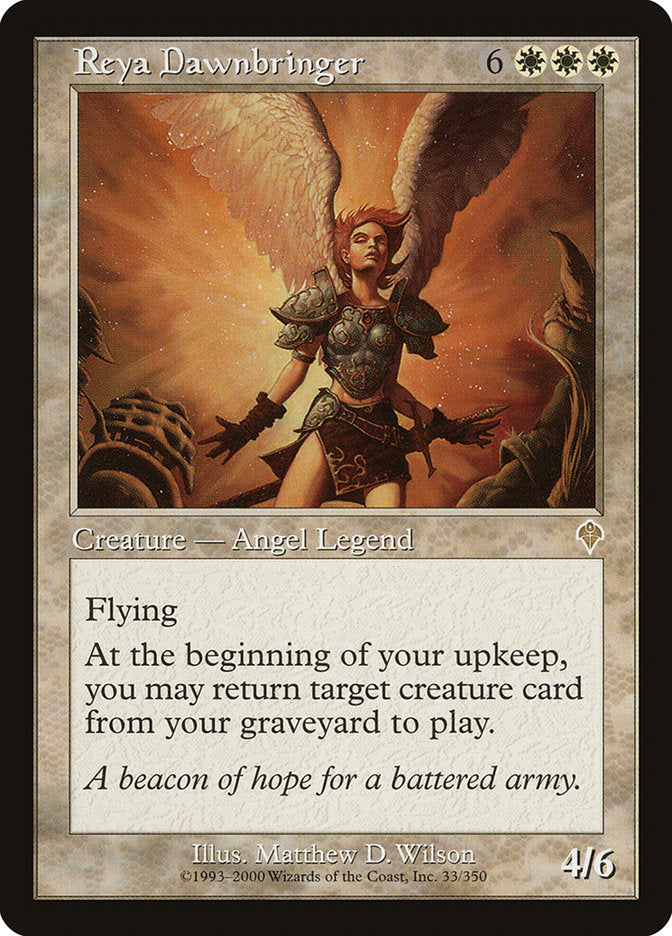 Reya Dawnbringer [Invasion] Foil