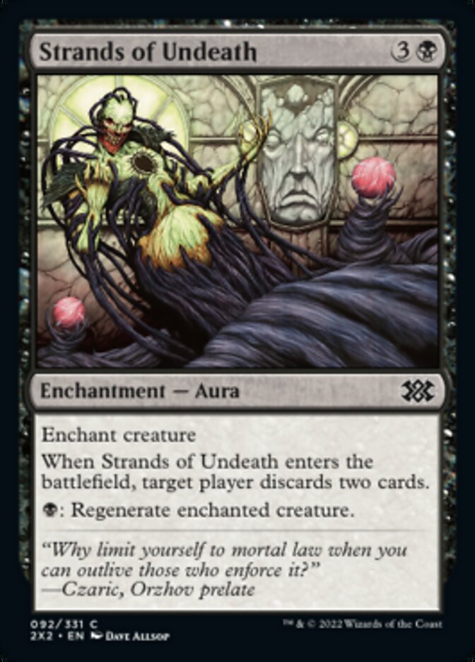 Strands of Undeath [Double Masters 2022] Foil