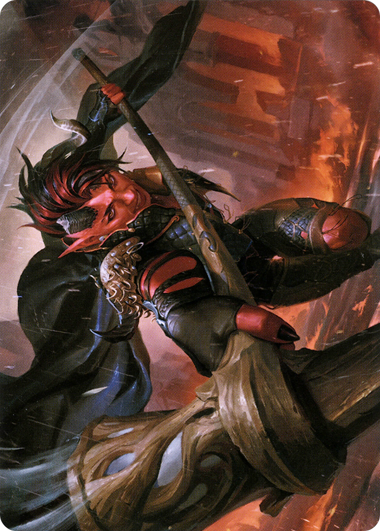 Karlach, Fury of Avernus // Karlach, Fury of Avernus  [Battle for Baldur's Gate Art Series] (Borderless)
