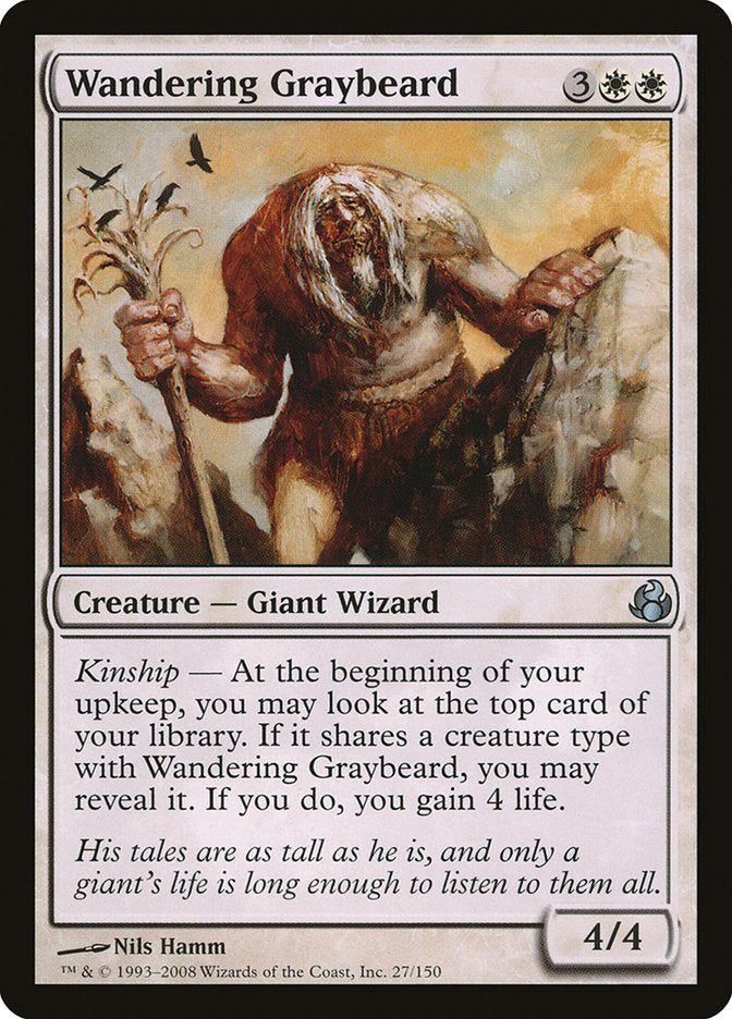Wandering Graybeard [Morningtide] Foil