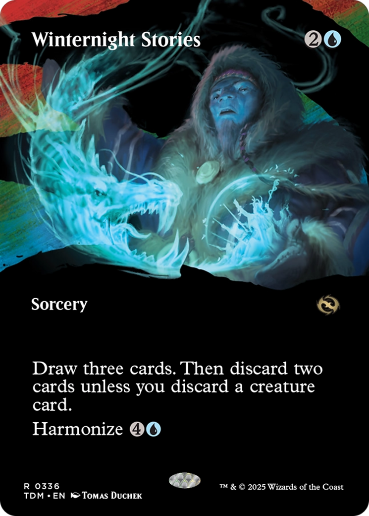 Winternight Stories (Borderless) [Tarkir: Dragonstorm] Foil