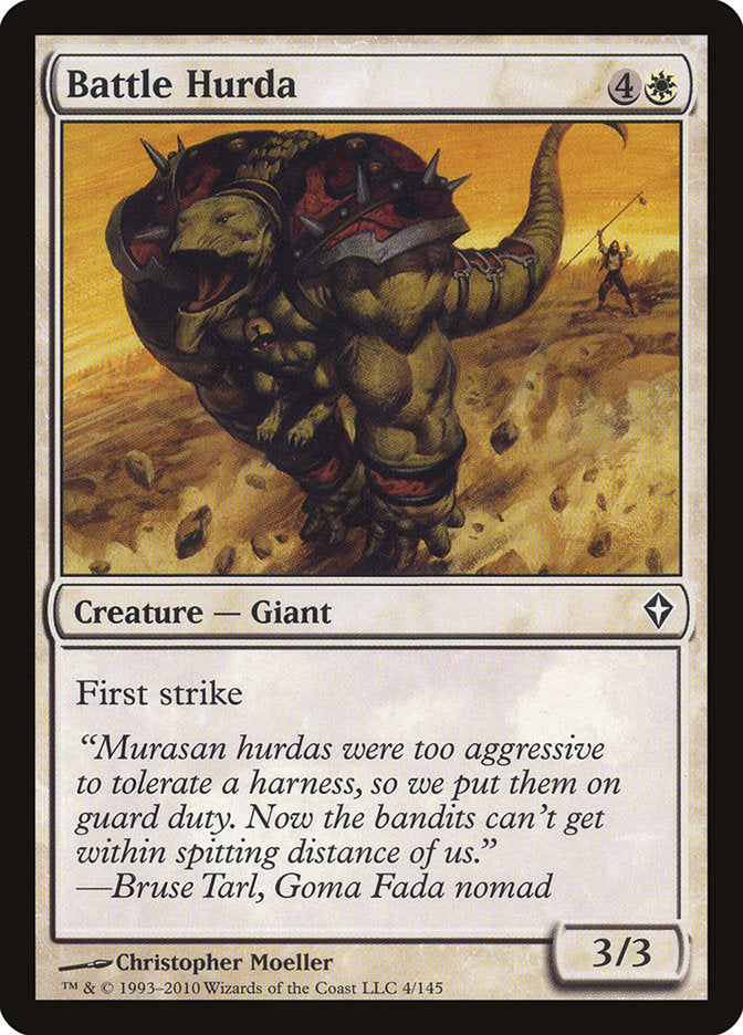 Battle Hurda [Worldwake] Foil