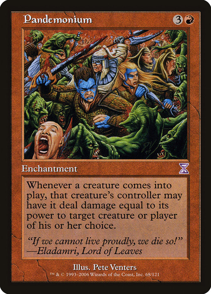 Pandemonium [Time Spiral Timeshifted] Foil