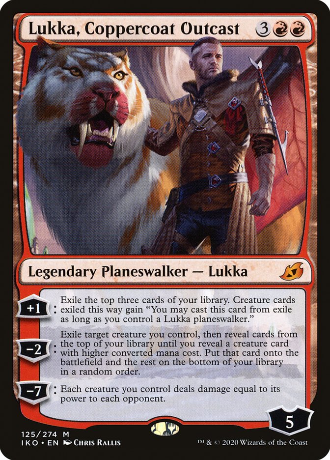 Lukka, Coppercoat Outcast [Ikoria: Lair of Behemoths] Foil