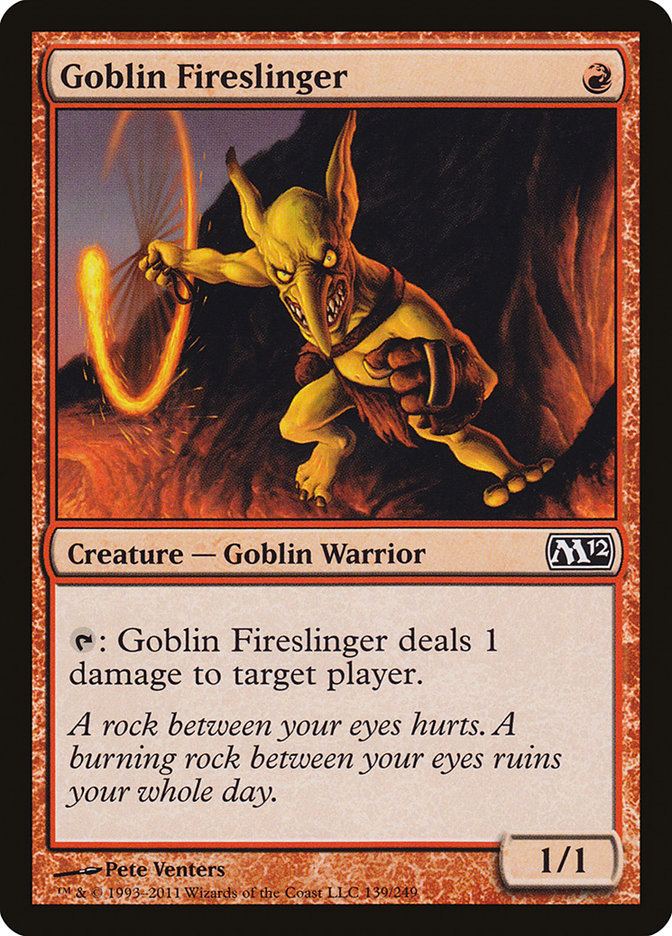 Goblin Fireslinger [Magic 2012] Foil