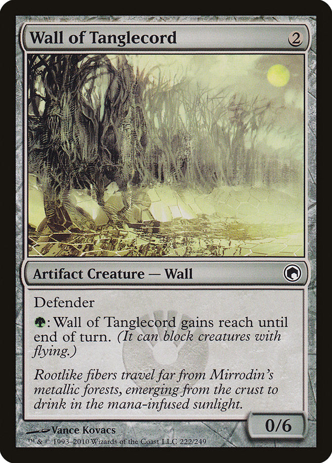 Wall of Tanglecord [Scars of Mirrodin] Foil