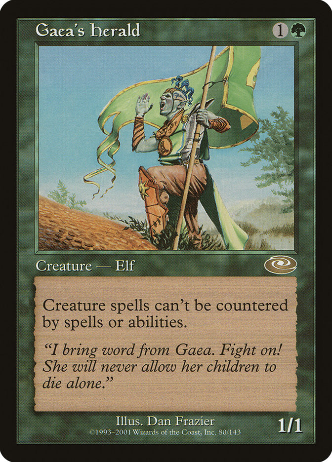 Gaea's Herald [Planeshift] Foil