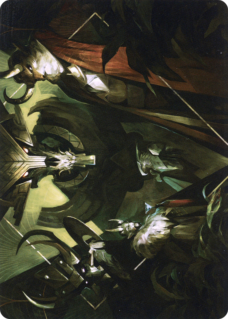 Meeting of the Five // Meeting of the Five  [New Capenna Art Series] (Borderless)