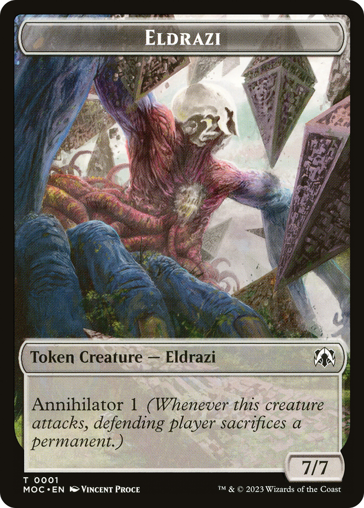 Eldrazi  [March of the Machine Commander Tokens]