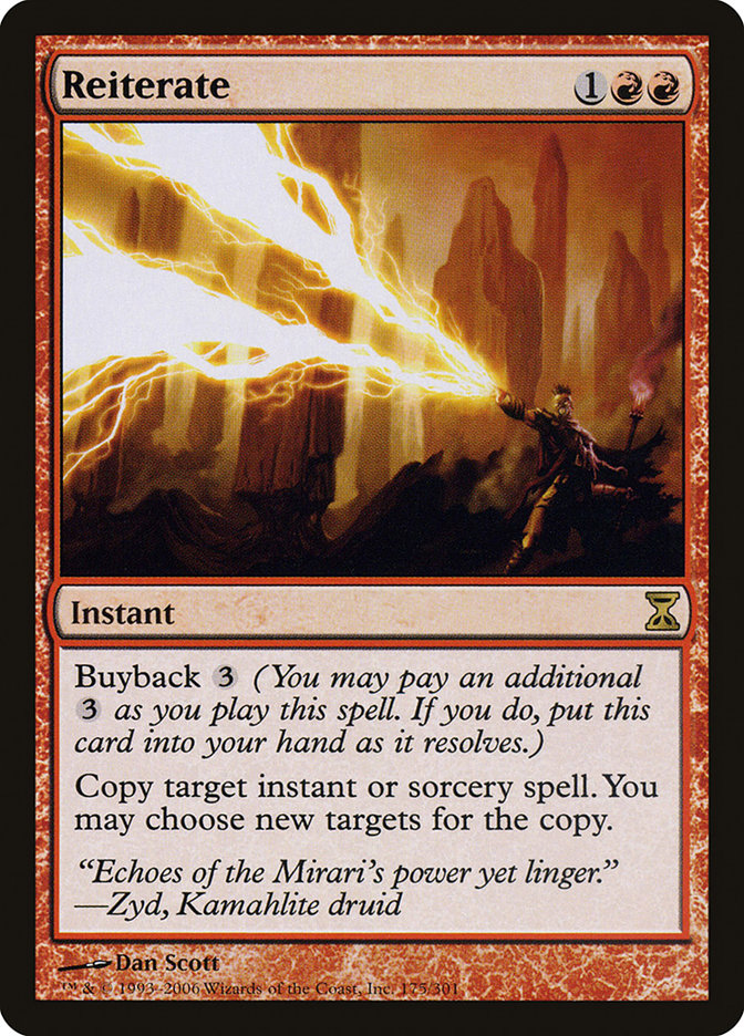 Reiterate [Time Spiral] Foil