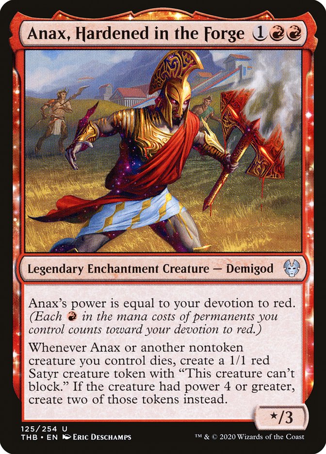 Anax, Hardened in the Forge [Theros Beyond Death] Foil