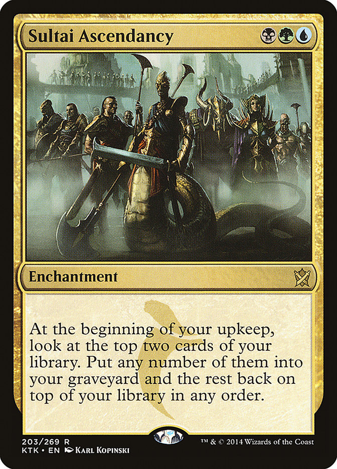 Sultai Ascendancy [Khans of Tarkir] Foil