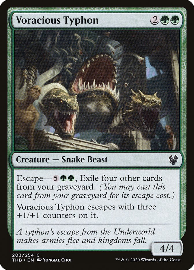 Voracious Typhon [Theros Beyond Death] Foil