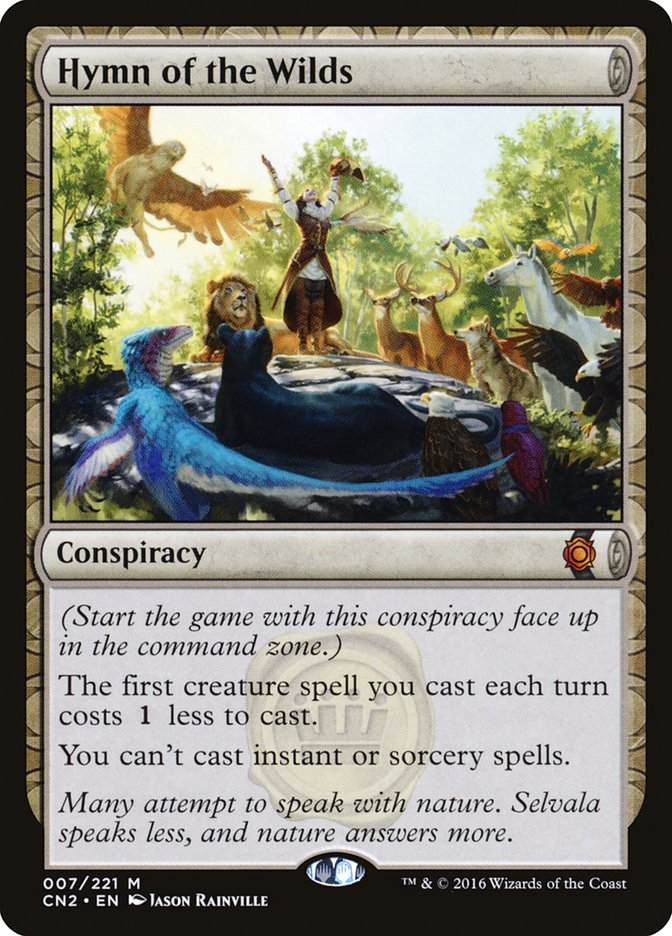 Hymn of the Wilds [Conspiracy: Take the Crown] Foil