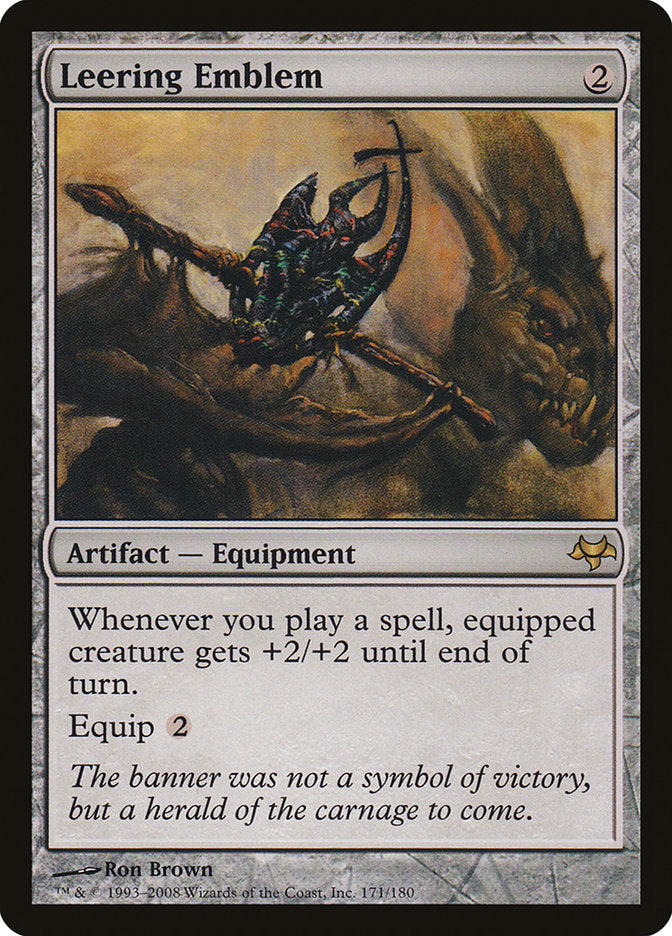 Leering Emblem [Eventide] Foil