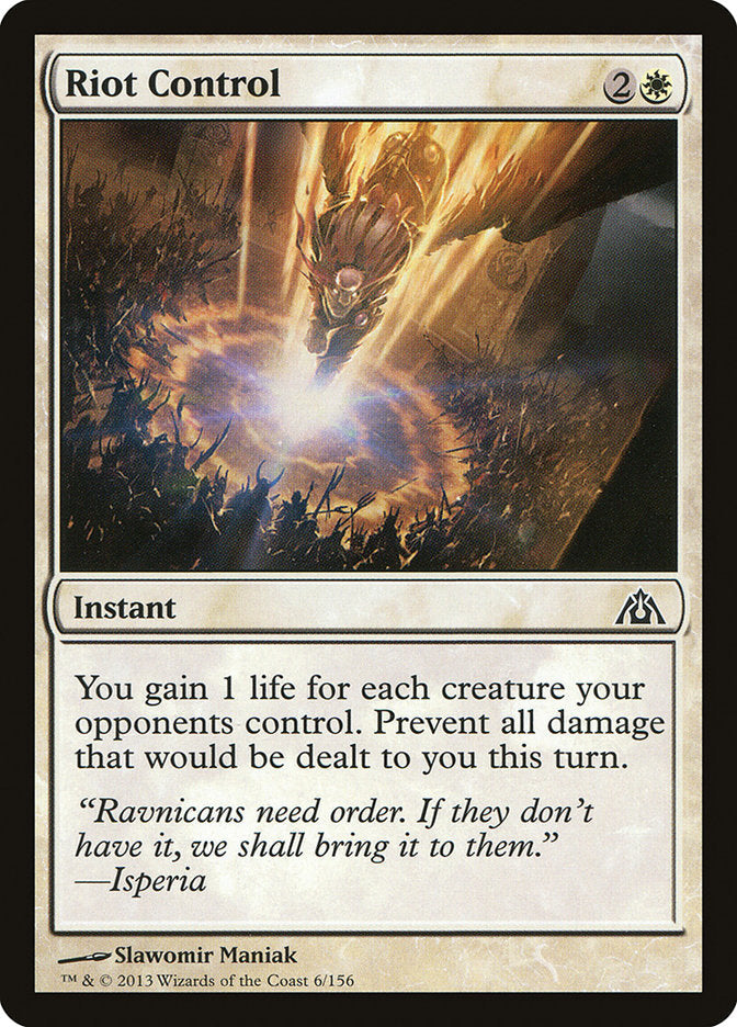 Riot Control [Dragon's Maze] Foil
