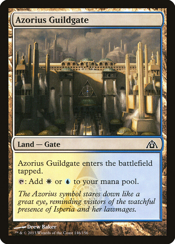 Azorius Guildgate [Dragon's Maze] Foil