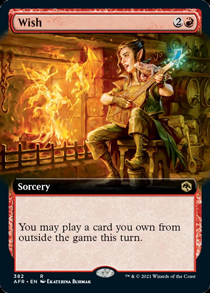 Wish (Extended) [Dungeons & Dragons: Adventures in the Forgotten Realms] Foil