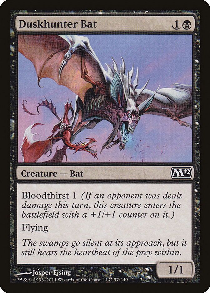 Duskhunter Bat [Magic 2012] Foil
