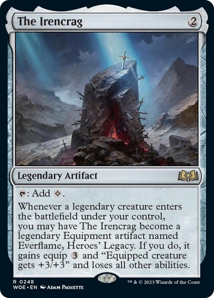 The Irencrag [Wilds of Eldraine] Foil