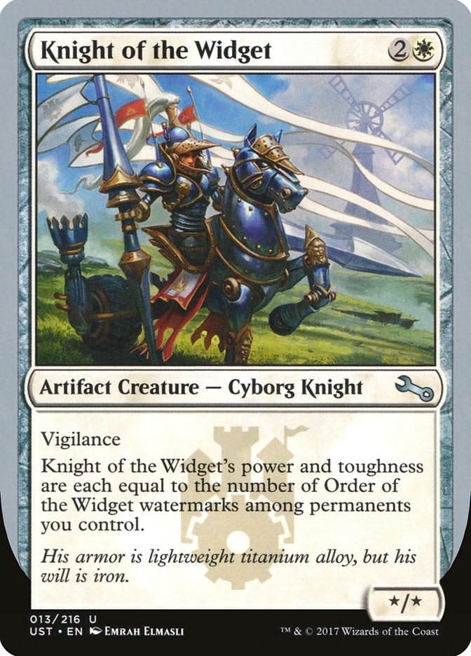 Knight of the Widget [Unstable] Foil