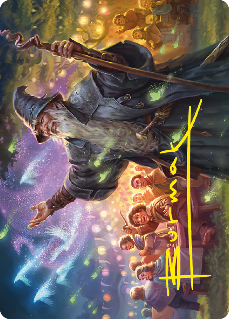 Gandalf, Friend of the Shire // Gandalf, Friend of the Shire  [Tales of Middle-earth Art Series] (Borderless) Foil