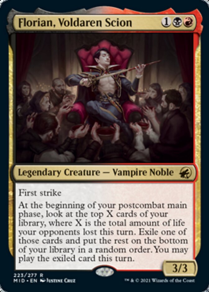 Florian, Voldaren Scion [Innistrad: Midnight Hunt] Foil