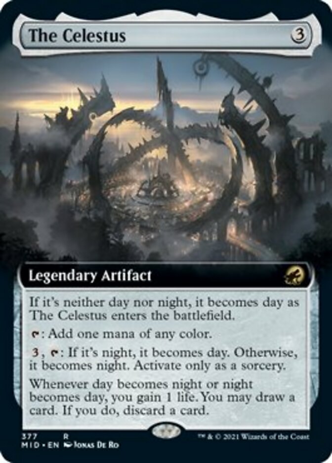 The Celestus (Extended Art) [Innistrad: Midnight Hunt] Foil