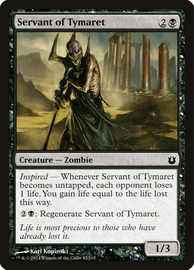 Servant of Tymaret [Born of the Gods] Foil