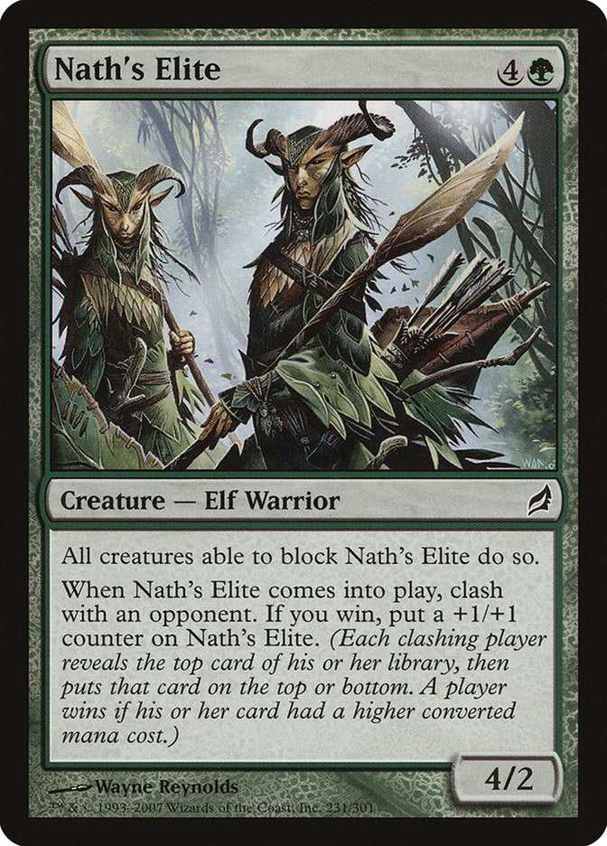 Nath's Elite [Lorwyn] Foil