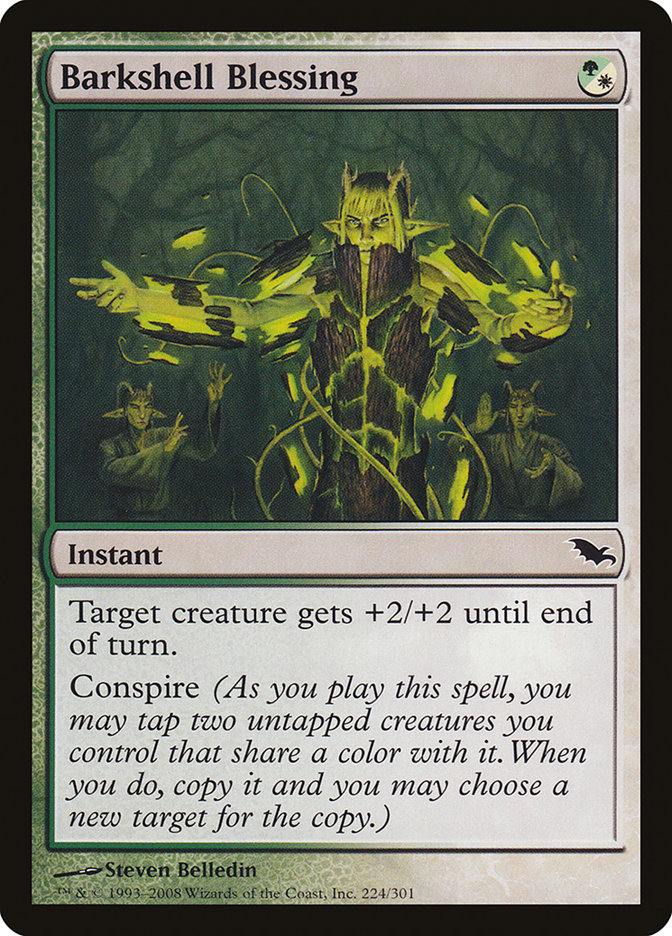 Barkshell Blessing [Shadowmoor] Foil
