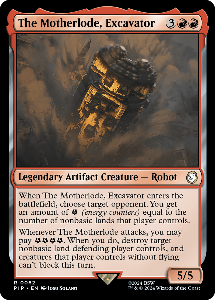 The Motherlode, Excavator [Fallout] Foil