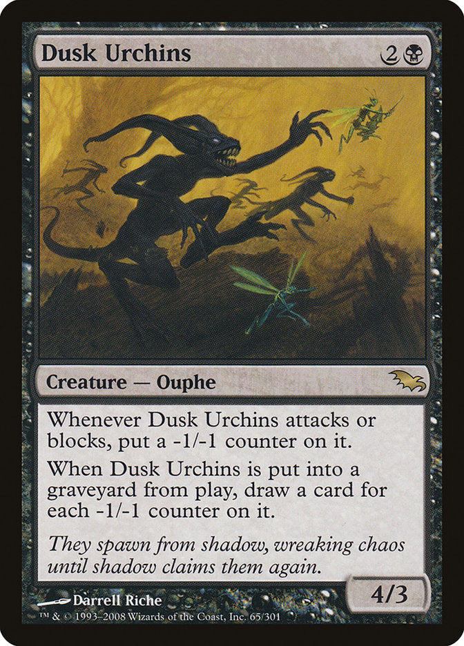 Dusk Urchins [Shadowmoor] Foil