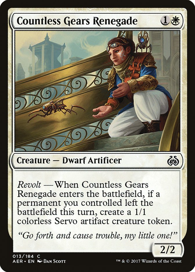 Countless Gears Renegade [Aether Revolt] Foil