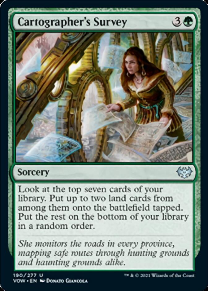 Cartographer's Survey [Innistrad: Crimson Vow] Foil