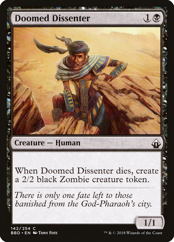 Doomed Dissenter [Battlebond] Foil