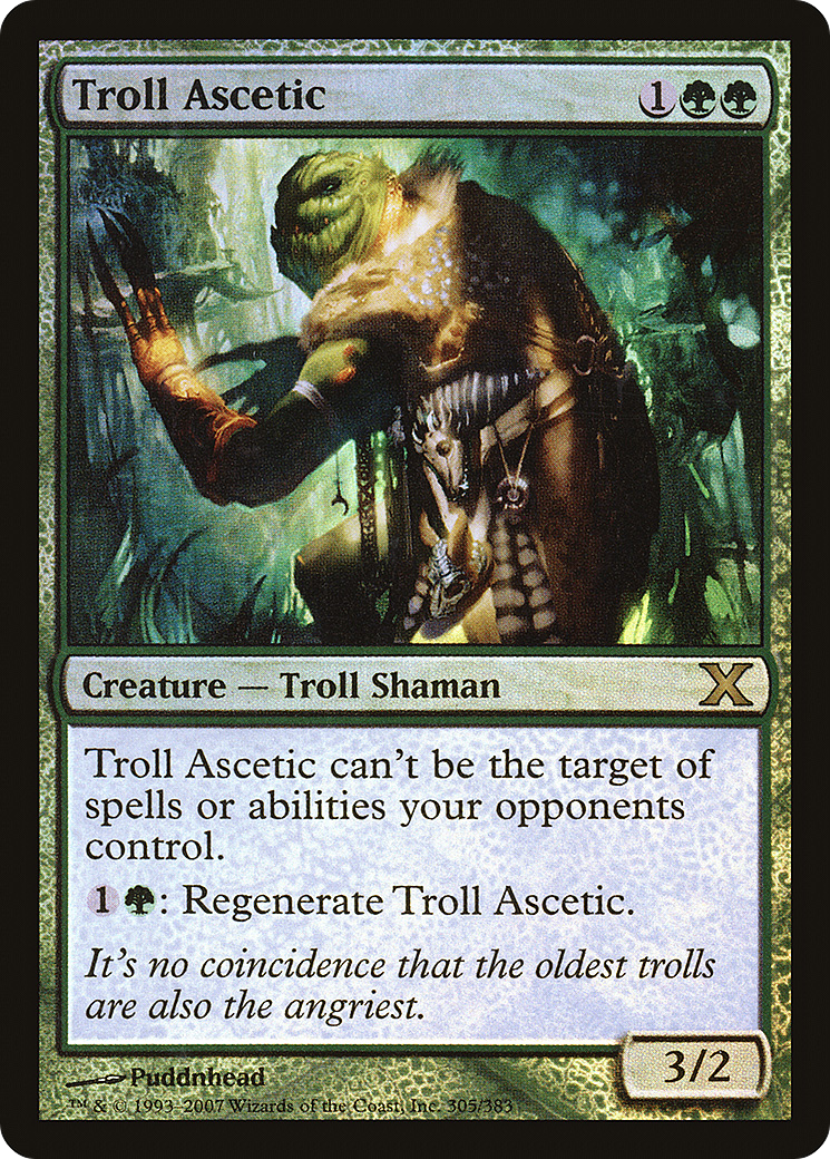 Troll Ascetic  [Tenth Edition] Foil