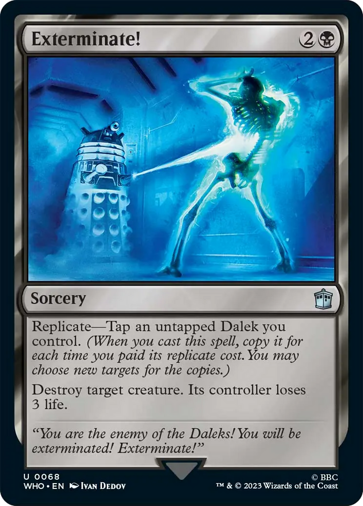 Exterminate! [Doctor Who] Foil