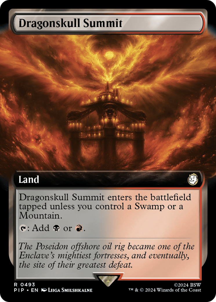Dragonskull Summit (Extended Art) [Fallout] Foil