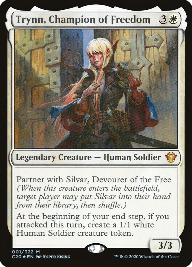 Trynn, Champion of Freedom [Commander 2020] Foil
