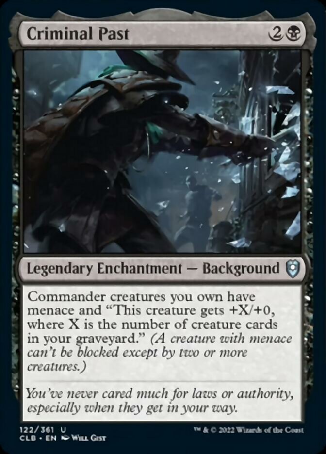 Criminal Past [Commander Legends: Battle for Baldur's Gate] Foil