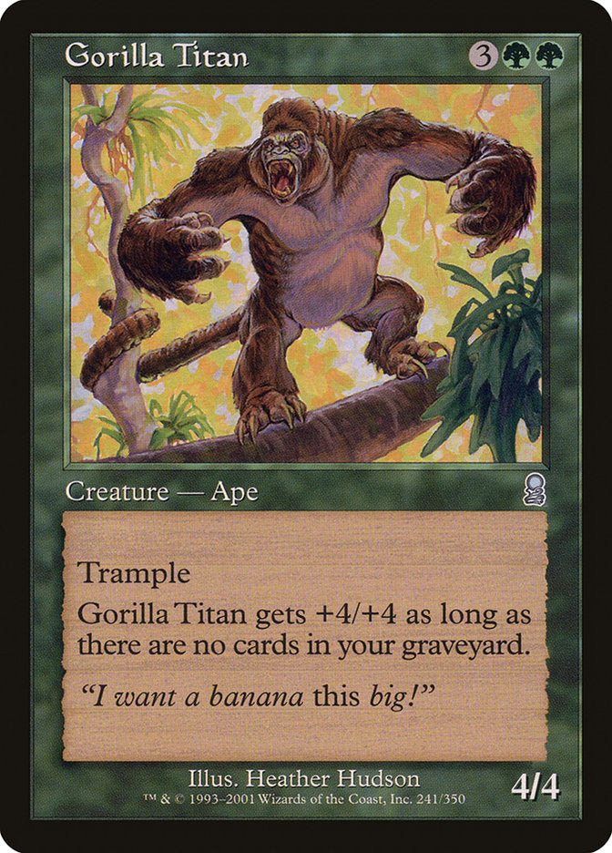 Gorilla Titan [Odyssey] Foil