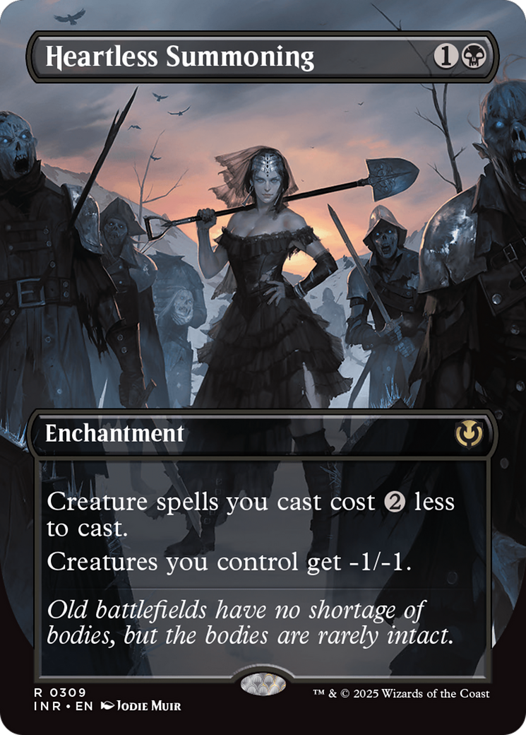 Heartless Summoning (Borderless) [Innistrad Remastered] Foil