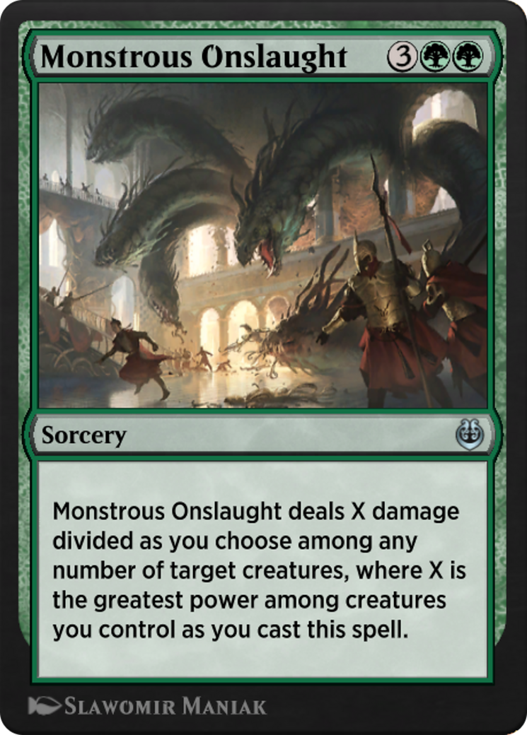 Monstrous Onslaught  [Kaladesh Remastered]
