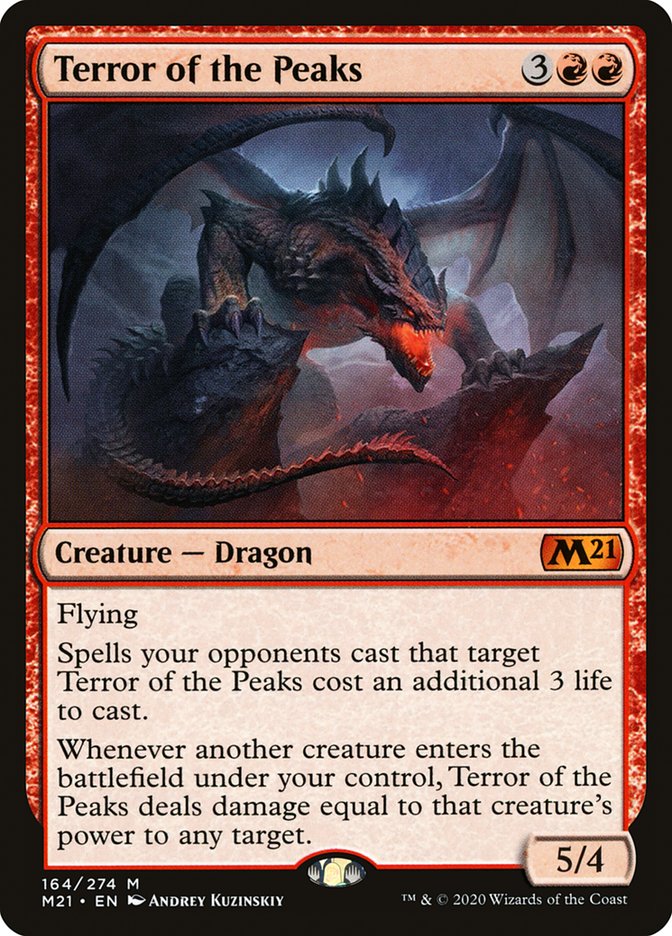 Terror of the Peaks [Core Set 2021] Foil