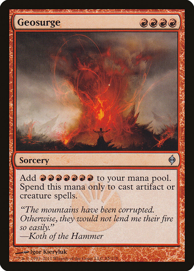 Geosurge [New Phyrexia] Foil