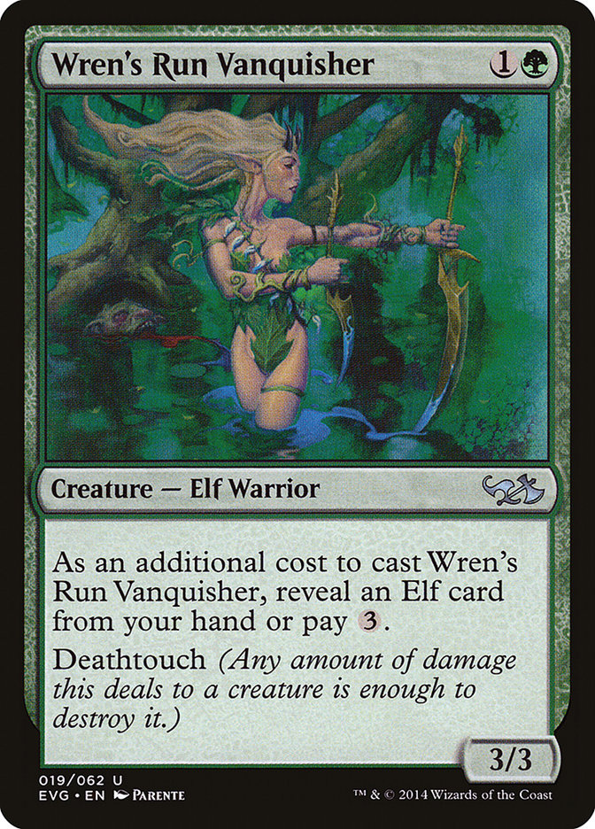 Wren's Run Vanquisher (Elves vs. Goblins) [Duel Decks Anthology] Foil