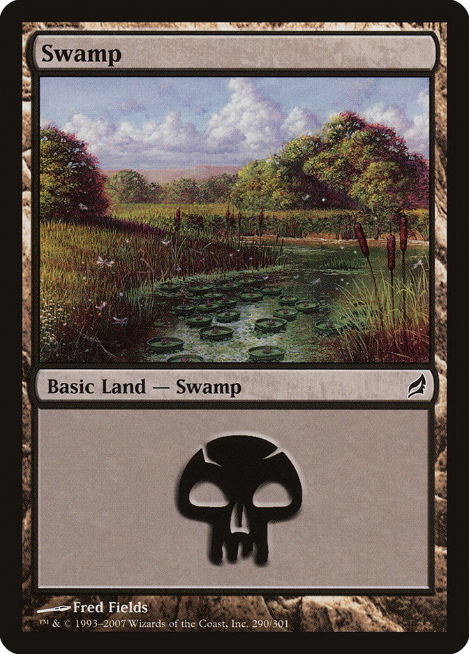 Swamp (290) [Lorwyn] Foil