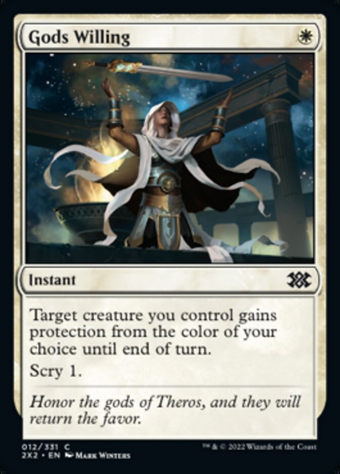Gods Willing [Double Masters 2022] Foil