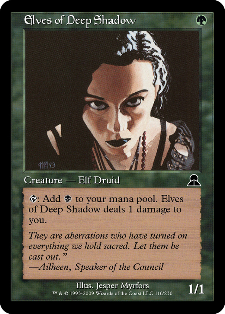 Elves of Deep Shadow  [Masters Edition III]